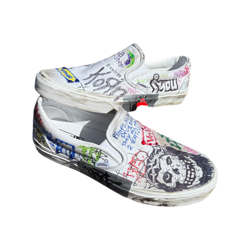 ART JUNKIE SLIP ONS