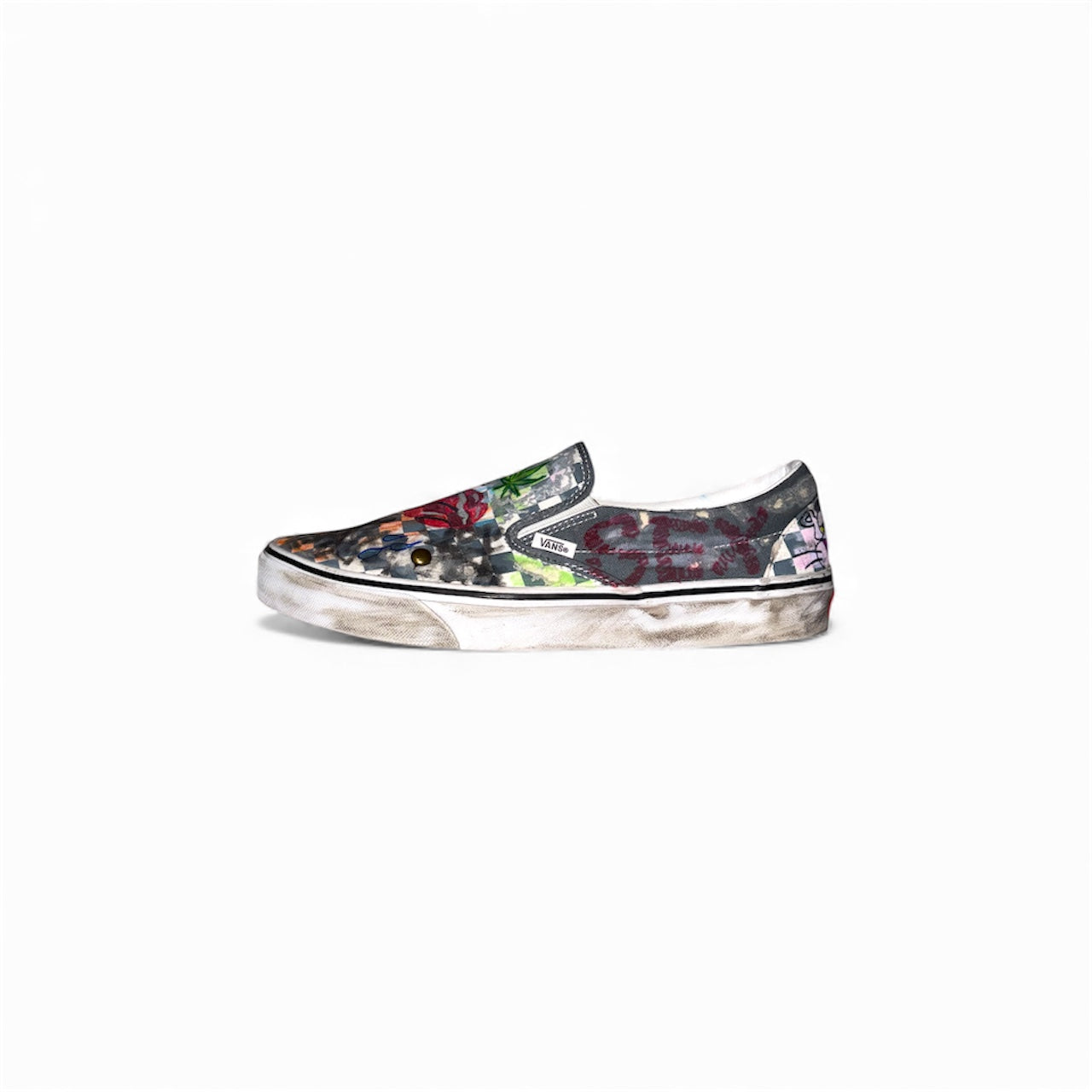 ON THE ROAD SLIP ON VANS